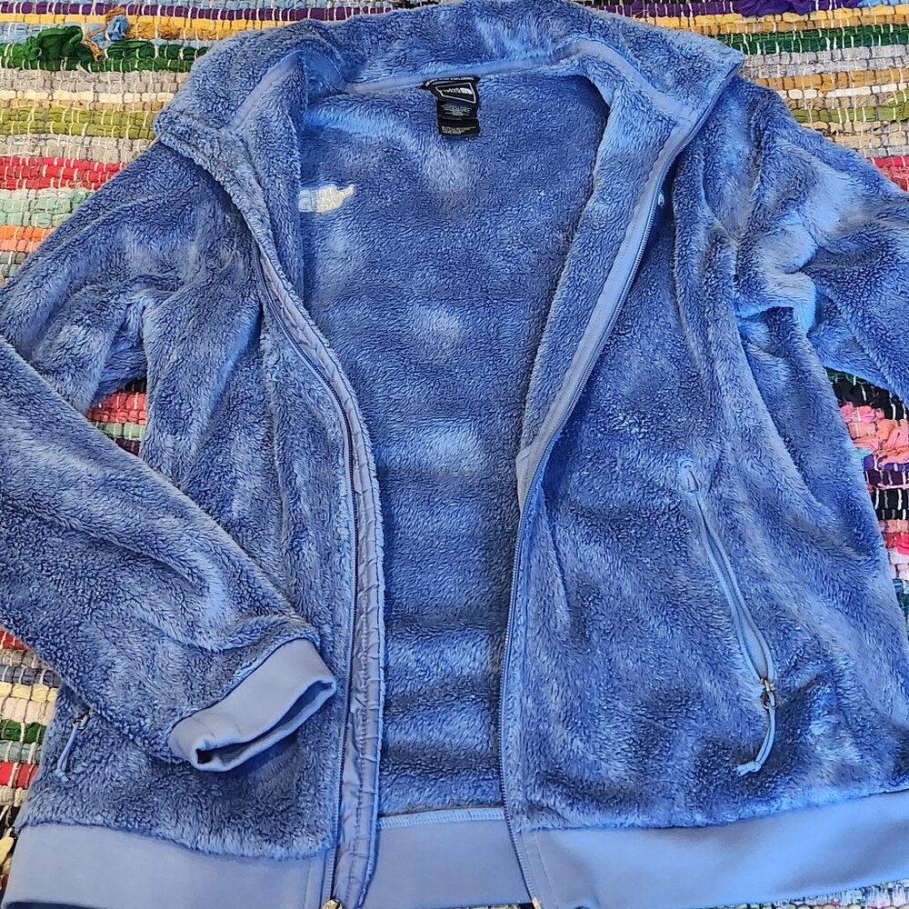 Northface womens jacket blue (M)